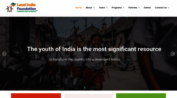 leadindiafoundation.org