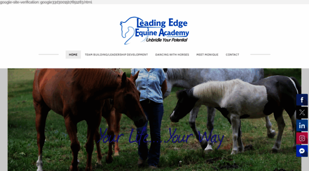 leadingedgeequine.com