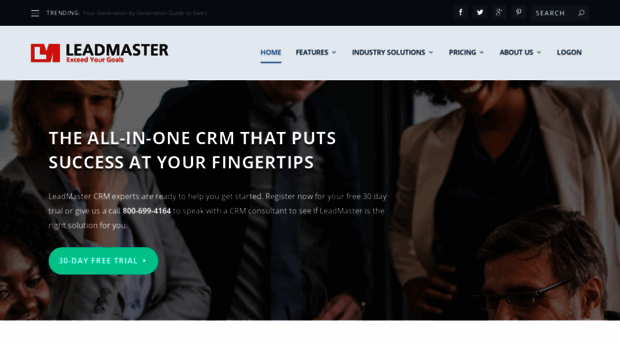 leadmasterscrm.com