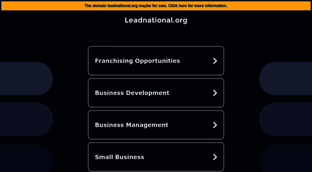 leadnational.org