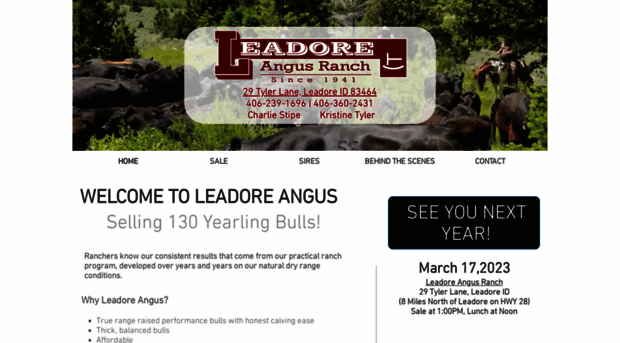 leadoreangus.com