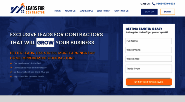 leadsforcontractor.com