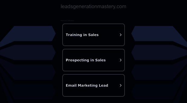 leadsgenerationmastery.com