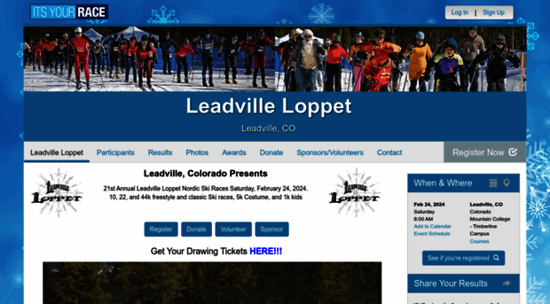 leadvilleloppet.itsyourrace.com