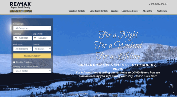 leadvillevacationhomes.com