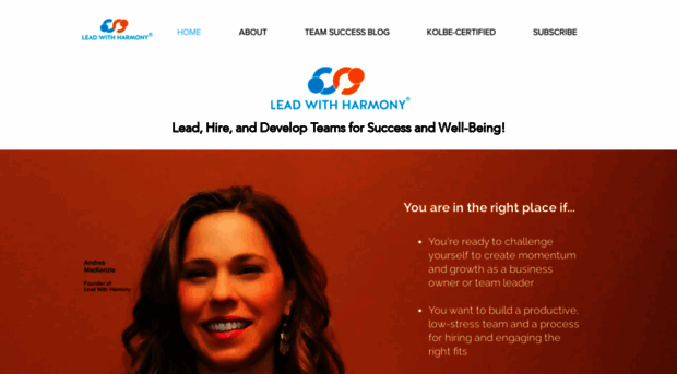 leadwithharmony.com