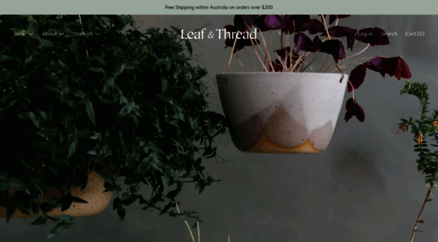 leafandthread.com