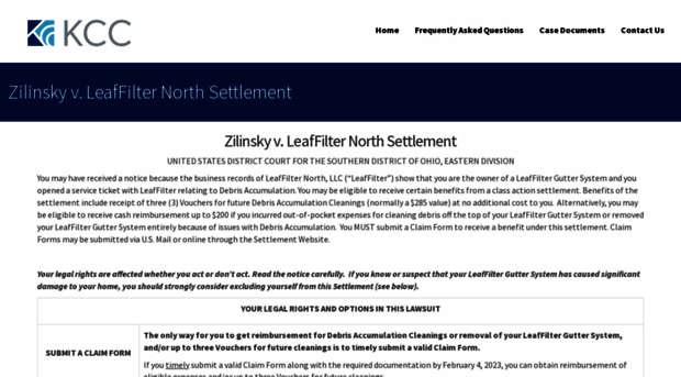 leaffiltersettlement.com