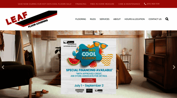 leaffloorcovering.com