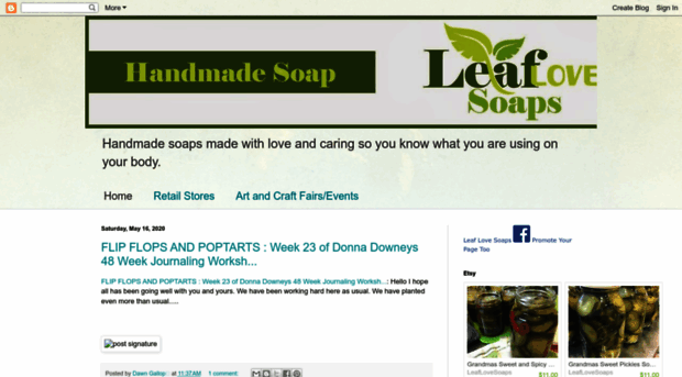 leaflovesoaps.blogspot.com