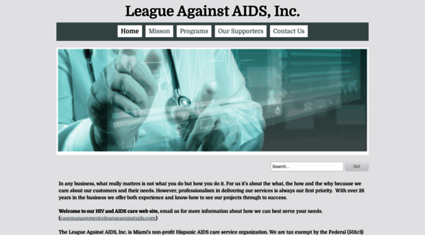 leagueagainstaids.com