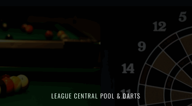 leaguecentralpoolanddarts.com