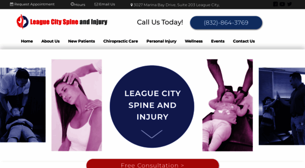 leaguecityspineandinjury.com