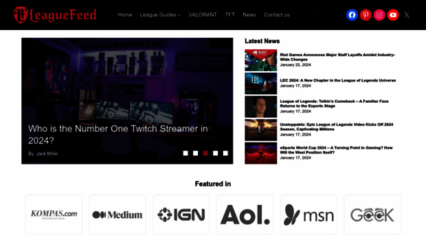leaguefeed.net