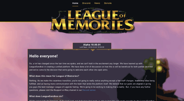 leagueofmemories.com