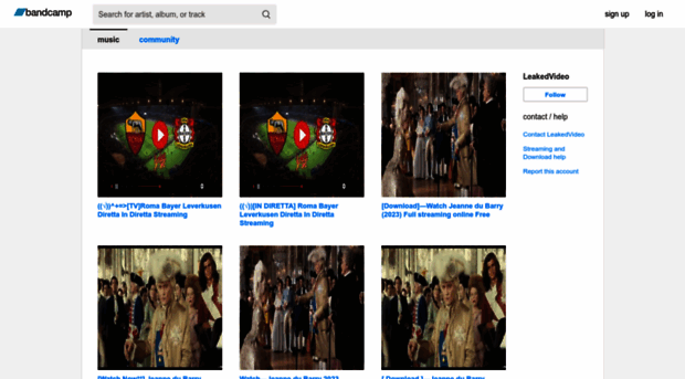 leakedvideo.bandcamp.com