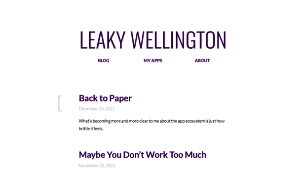 leakywellington.com