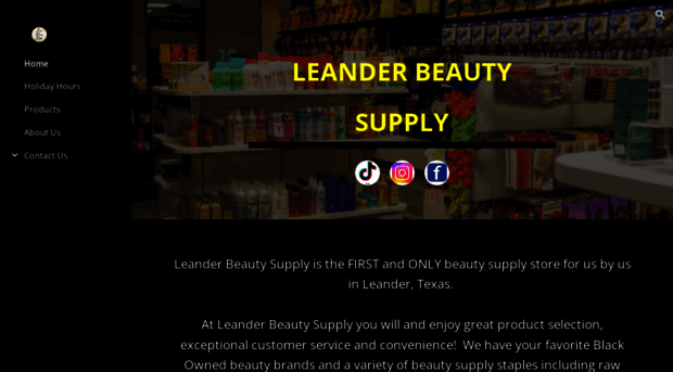 leanderbeautysupply.com