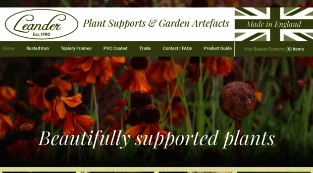 leanderplantsupports.co.uk