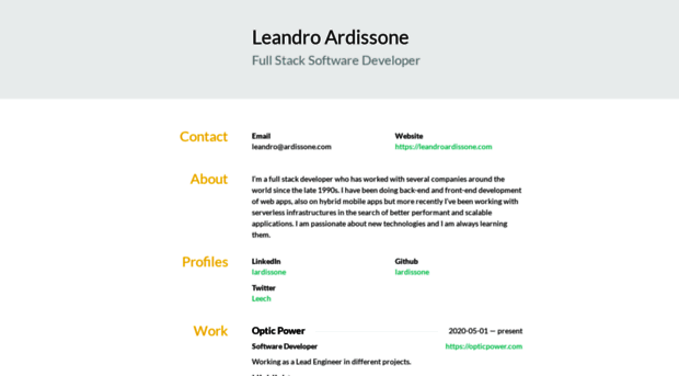 leandroardissone.com