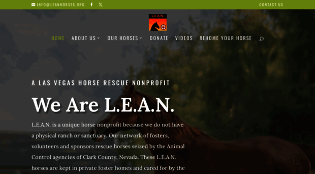 leanhorses.org