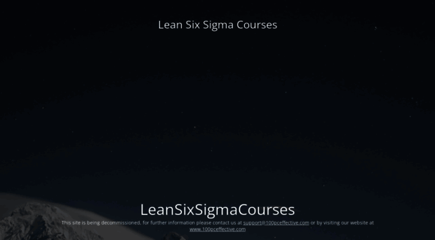 leansixsigmacourses.co.uk