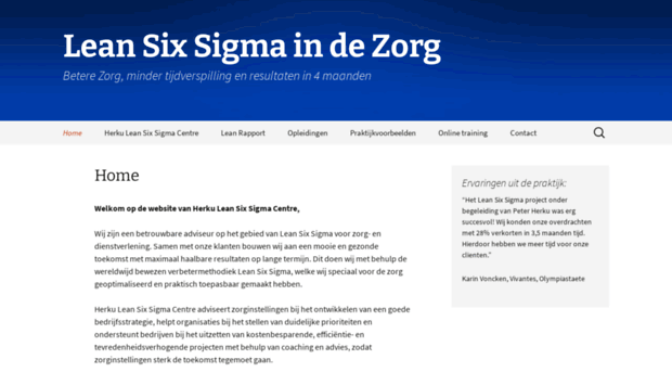 leansixsigmaindezorg.nl