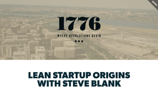 leanstartup1776.splashthat.com