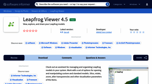 leapfrog-viewer.software.informer.com