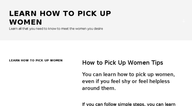 learn-how-to-pick-up-women.com