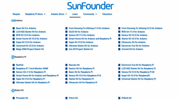 learn.sunfounder.com