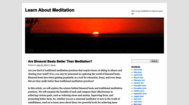 learnaboutmeditation.com