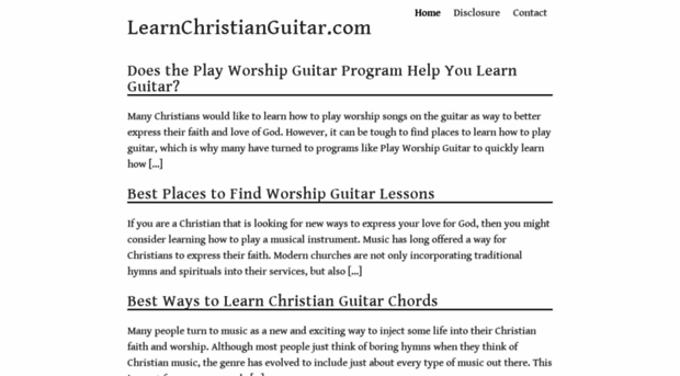 learnchristianguitar.com