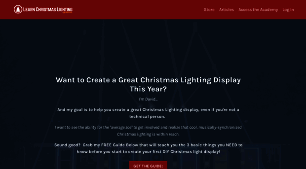 learnchristmaslighting.com