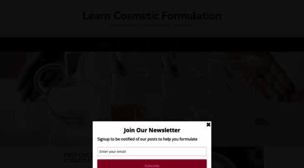 learncosmeticformulation.com