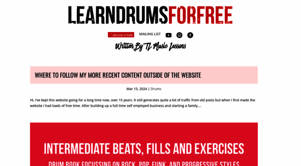 learndrumsforfree.com