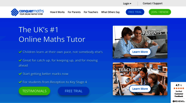 learning.conquermaths.com