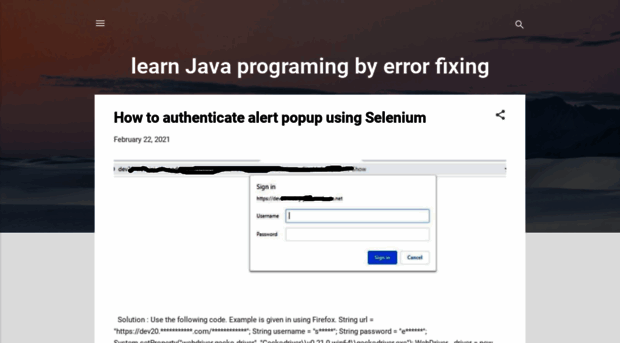 learningbyerrorfixing.blogspot.com