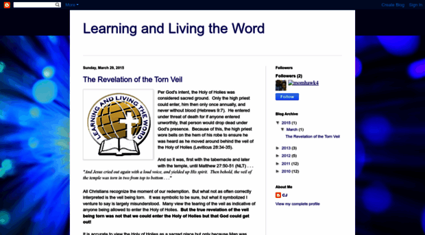 learninglivingword.blogspot.com