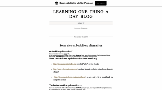 learningonethingaday.wordpress.com