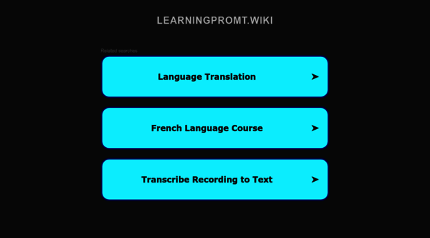 learningpromt.wiki