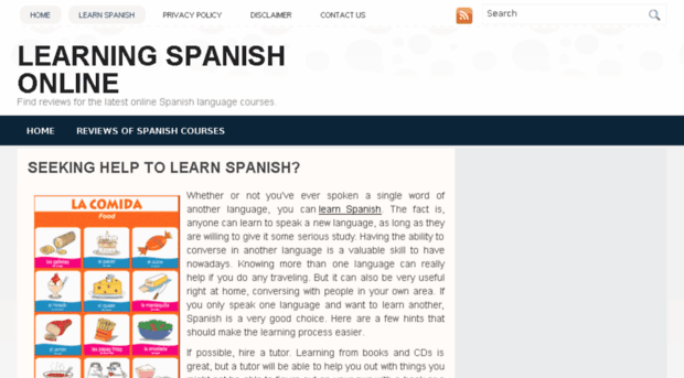 learningspanishonline.info