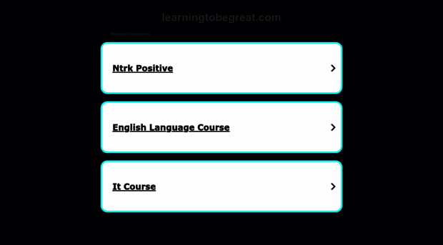 learningtobegreat.com