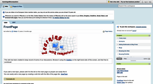 learningwithcomputers.pbwiki.com