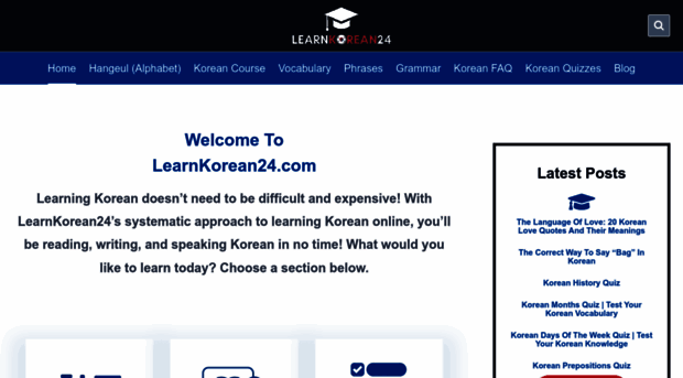 learnkorean24.com