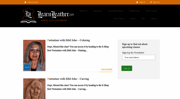 learnleather.com