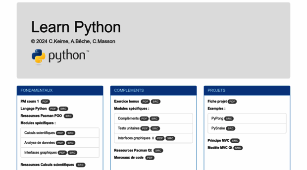 learnpython.ovh