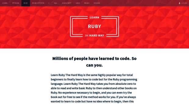 learnrubythehardway.org