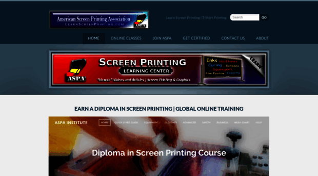 learnscreenprinting.com