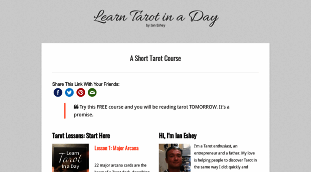 learntarotinaday.com